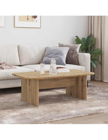 Tavolino da salotto Rovere artigianale 93 x 53 x 33 cm