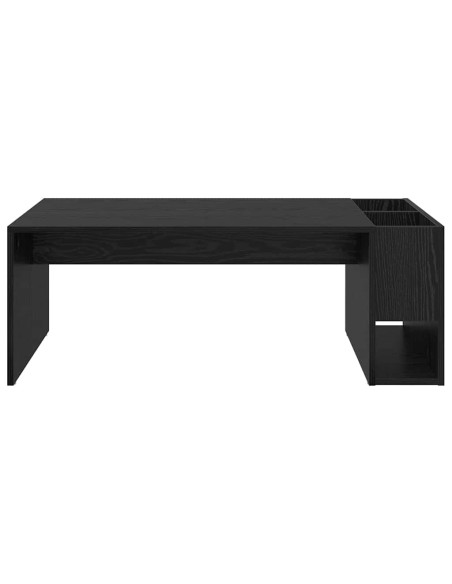 Tavolino da salotto Rovere Nero 101,5 x 50 x 37 cm