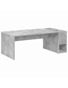 Tavolino da salotto Grigio cemento 101,5 x 50 x 37 cm 2