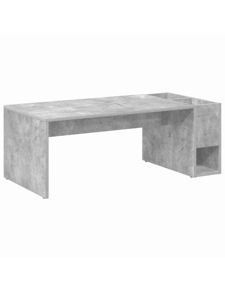 Tavolino da salotto Grigio cemento 101,5 x 50 x 37 cm