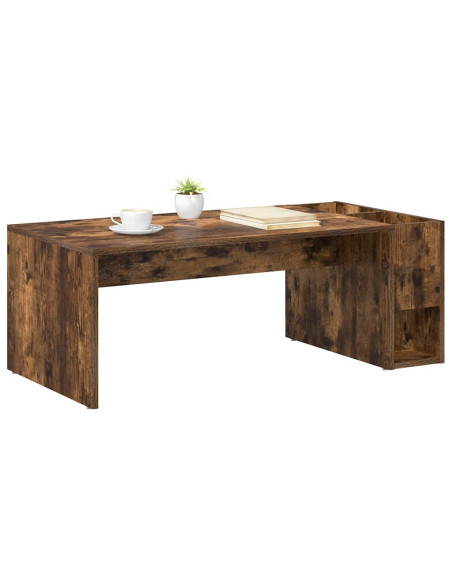 Tavolino da salotto Rovere fumé 101,5 x 50 x 37 cm