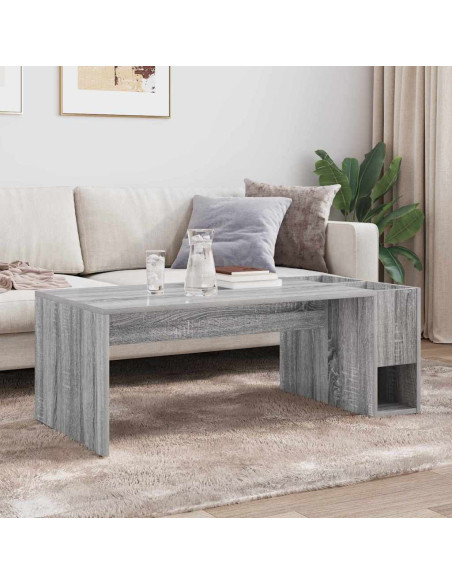 Tavolino da salotto Grigio Sonoma 101,5 x 50 x 37 cm