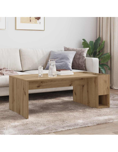 Tavolino da salotto Rovere artigianale 101,5 x 50 x 37 cm