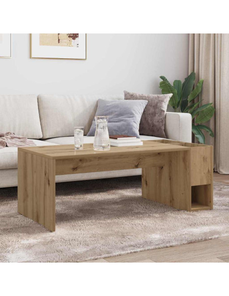 Tavolino da salotto Rovere artigianale 101,5 x 50 x 37 cm