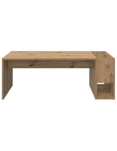 Tavolino da salotto Rovere artigianale 101,5 x 50 x 37 cm