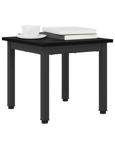 Tavolino da salotto Rovere Nero 40 x 40 x 36 cm