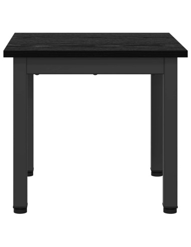 Tavolino da salotto Rovere Nero 40 x 40 x 36 cm