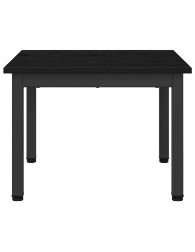 Tavolino da salotto Rovere Nero 50 x 50 x 36 cm