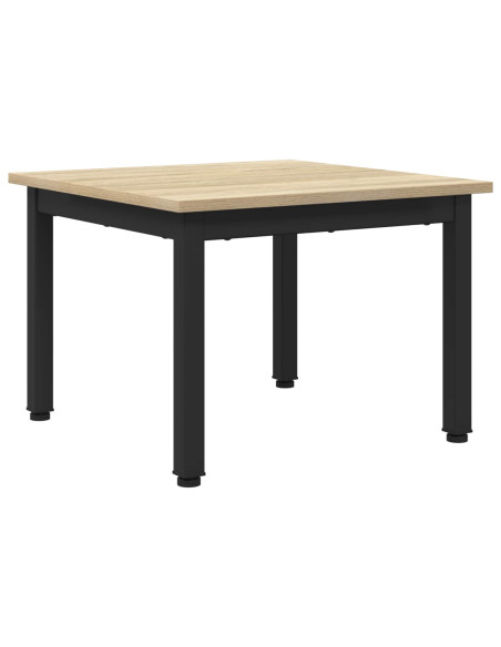 Tavolino da salotto Sonoma 50 x 50 x 36 cm Legno multistrato