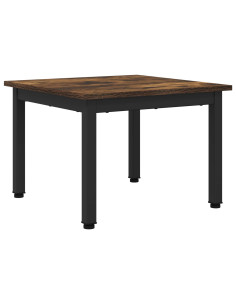 Tavolino da salotto Quercia Fumosa 50 x 50 x 36 cm 2