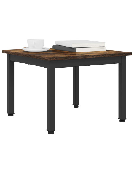 Tavolino da salotto Quercia Fumosa 50 x 50 x 36 cm