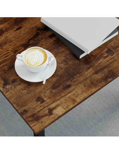 Tavolino da salotto Quercia Fumosa 60 x 60 x 36 cm