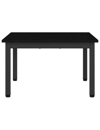 Tavolino da salotto Rovere Nero 60 x 50 x 36 cm