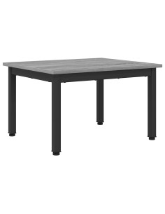 Tavolino da salotto Grigio Sonoma 60 x 50 x 36 cm 2