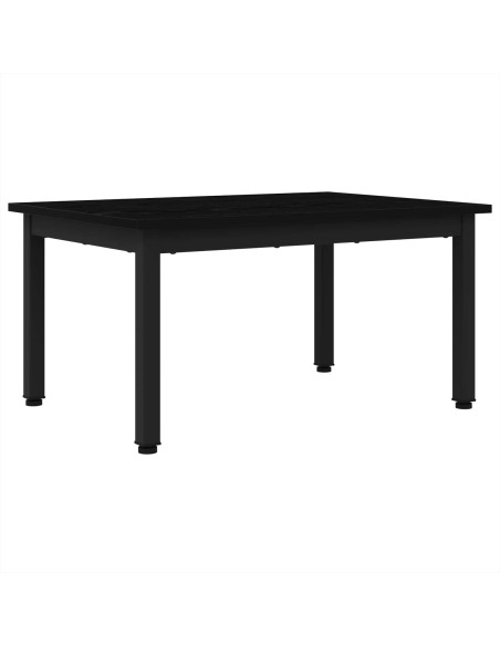 Tavolino da salotto Rovere Nero 70 x 50 x 36 cm