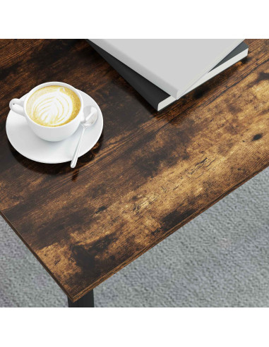 Tavolino da salotto Quercia Fumosa 70 x 50 x 36 cm