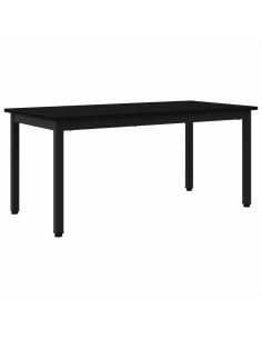 Tavolino da salotto Rovere Nero 100 x 50 x 45 cm 2