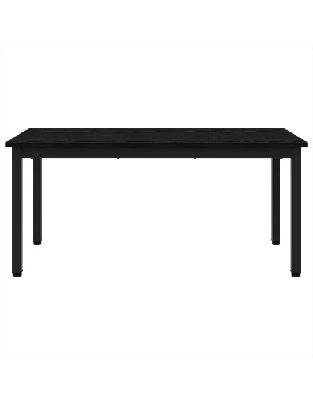 Tavolino da salotto Rovere Nero 100 x 50 x 45 cm