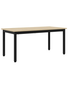 Tavolino da salotto Sonoma 100 x 50 x 45 cm Legno multistrato 2