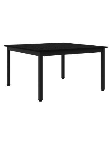 Tavolino da salotto Rovere Nero 80 x 80 x 45 cm