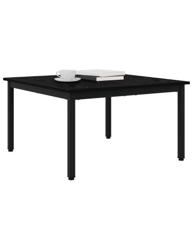 Tavolino da salotto Rovere Nero 80 x 80 x 45 cm