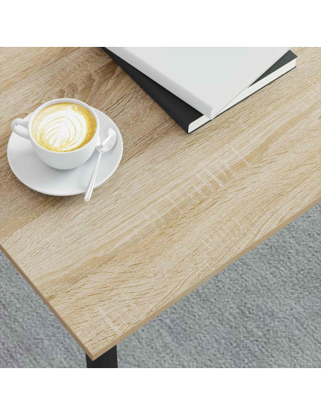 Tavolino da salotto Sonoma 80 x 80 x 45 cm Legno multistrato