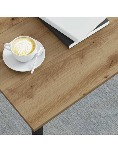 Tavolino da salotto Rovere Artigianale 80 x 80 x 45 cm