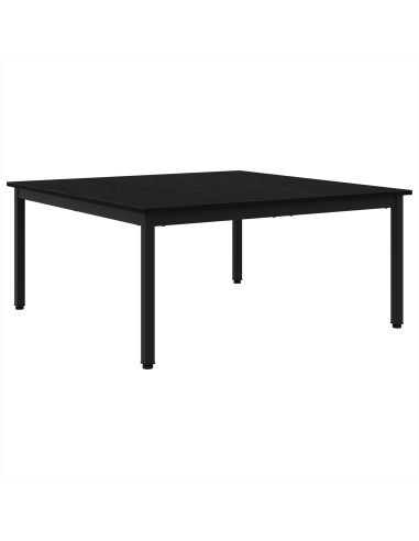 Tavolino da salotto Rovere Nero 100 x 100 x 45 cm