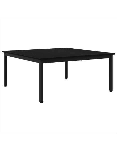 Tavolino da salotto Rovere Nero 100 x 100 x 45 cm