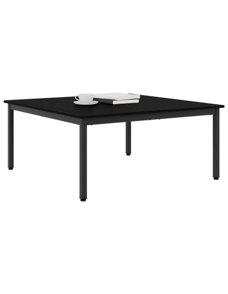 Tavolino da salotto Rovere Nero 100 x 100 x 45 cm