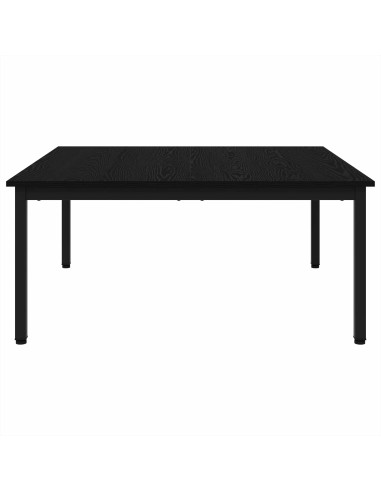 Tavolino da salotto Rovere Nero 100 x 100 x 45 cm