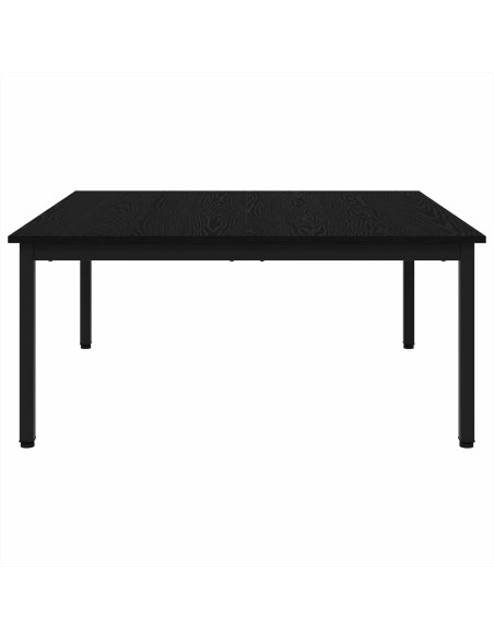 Tavolino da salotto Rovere Nero 100 x 100 x 45 cm