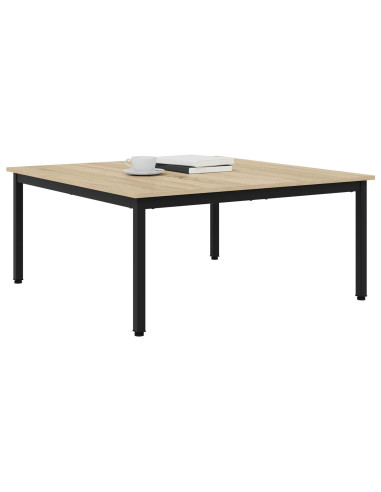 Tavolino da salotto Sonoma 100 x 100 x 45 cm Legno multistrato