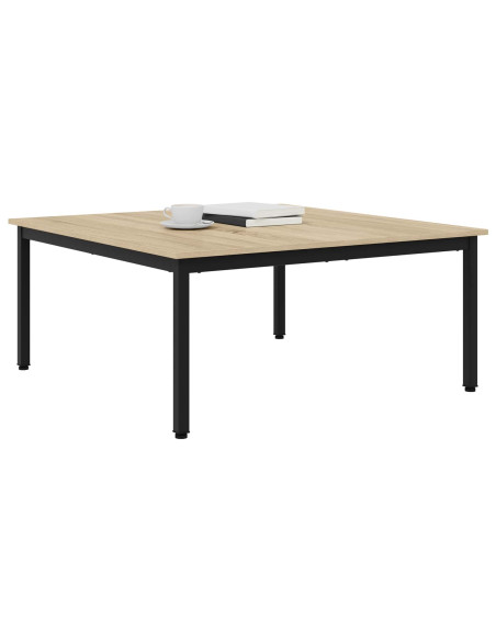 Tavolino da salotto Sonoma 100 x 100 x 45 cm Legno multistrato