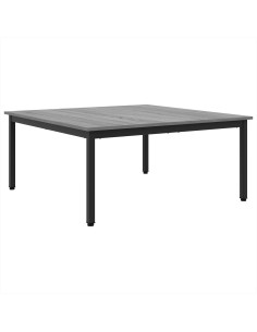 Tavolino da salotto Grigio Sonoma 100 x 100 x 45 cm 2