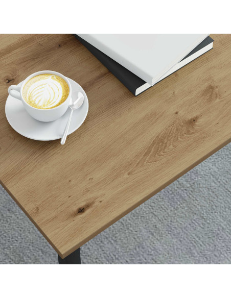 Tavolino da salotto Rovere Artigianale 100 x 100 x 45 cm