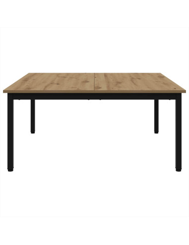 Tavolino da salotto Rovere Artigianale 100 x 100 x 45 cm