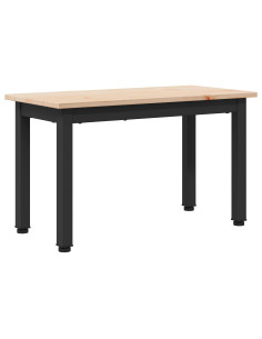 Tavolino da salotto Naturale 60 x 30 x 36 cm Pino massello 2