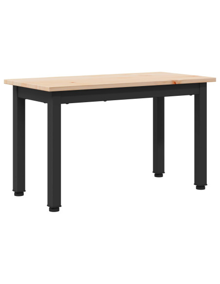 Tavolino da salotto Naturale 60 x 30 x 36 cm Pino massello