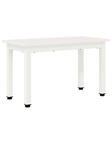 Tavolino da salotto Bianco 60 x 30 x 36 cm Pino massello