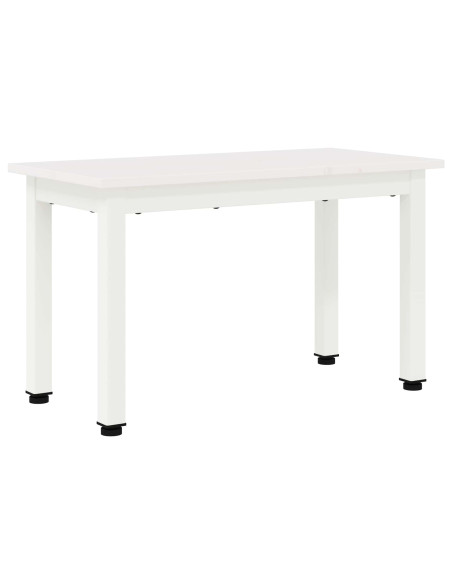Tavolino da salotto Bianco 60 x 30 x 36 cm Pino massello