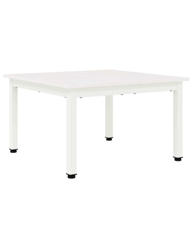 Tavolino da salotto Bianco 60 x 60 x 36 cm Pino massello