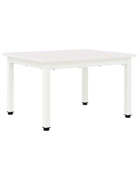 Tavolino da salotto Bianco 60 x 50 x 36 cm Pino massello