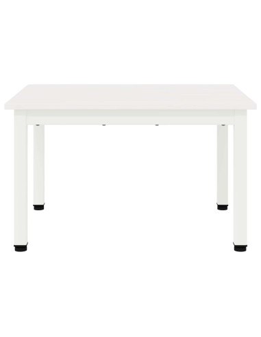 Tavolino da salotto Bianco 60 x 50 x 36 cm Pino massello