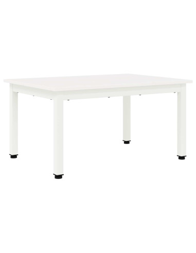Tavolino da salotto Bianco 70 x 50 x 36 cm Pino massello
