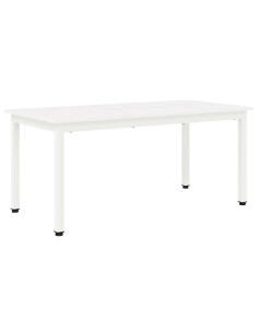 Tavolino da salotto Bianco 100 x 50 x 45 cm Pino massello 2