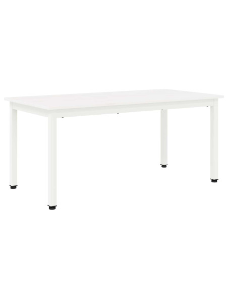 Tavolino da salotto Bianco 100 x 50 x 45 cm Pino massello