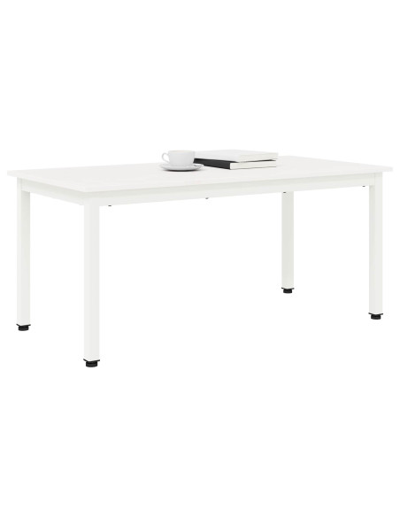 Tavolino da salotto Bianco 100 x 50 x 45 cm Pino massello