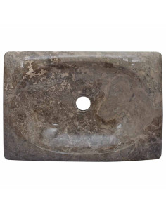 Lavandino Grigio 50x35x10 cm in Marmo