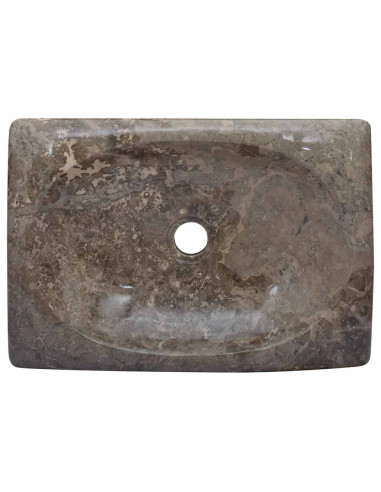 Lavandino Grigio 50x35x10 cm in Marmo